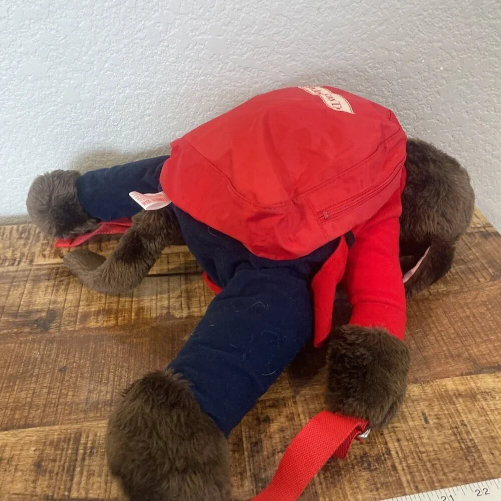 Fievel Mousekewitz An American Tail Backpack Plush 1986 Universal Studios